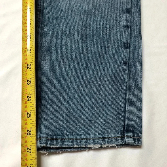 We The Free Dakota Distressed Straight Leg Jeans Size 27 - Picture 11 of 11